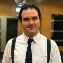 Uzm. Psk. Çağın Mert Öğüt — Psikoloji, İstanbul. Portre fotoğrafı.