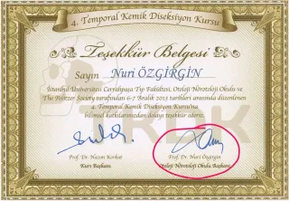 Prof. Dr. Nuri Özgirgin profilinde yer alan galeri fotoğrafı.