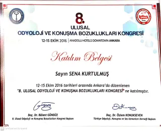 Uzm. Dkt. Sena Toktaş profilinde yer alan galeri fotoğrafı.