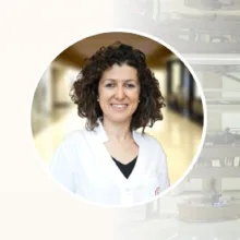 Doç. Dr. Çiğdem Kalaycık Ertugay — Kulak Burun Boğaz, İstanbul. Portre fotoğrafı.