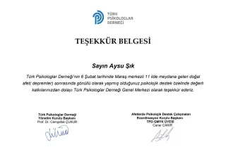Psk. Aysu Şık Bahçe profilinde yer alan galeri fotoğrafı.