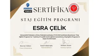 Kl. Psk. Esra Çelik profilinde yer alan galeri fotoğrafı.