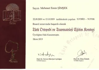 Prof. Dr. Mehmet Emin Şimşek profilinde yer alan galeri fotoğrafı.