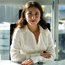 Psk. Aleyna Baran Özdilek — Psikoloji, Sakarya. Portre fotoğrafı.