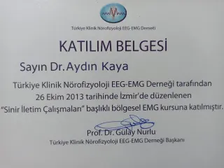 Uzm. Dr. Aydın Kaya profilinde yer alan galeri fotoğrafı.