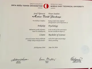 Kl. Psk. Hatice Betül Çakıcı profilinde yer alan galeri fotoğrafı.