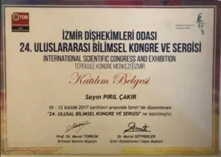 Uzm. Dt. Pırıl Çakır profilinde yer alan galeri fotoğrafı.