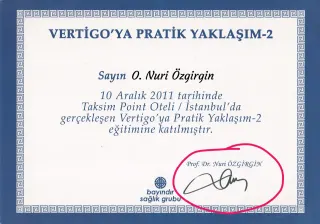 Prof. Dr. Nuri Özgirgin profilinde yer alan galeri fotoğrafı.