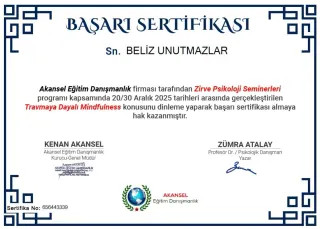 Kl. Psk. Beliz Unutmazlar profilinde yer alan galeri fotoğrafı.