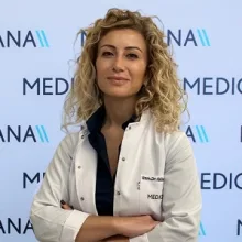 Uzm. Dr. Gülay Kaplan — Göğüs Hastalıkları, Nilüfer, Bursa. Portre fotoğrafı.