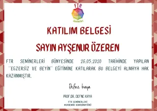 Uzm. Fzt. Ayşenur Özeren profilinde yer alan galeri fotoğrafı.