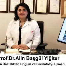 Prof. Dr. Alin Başgül Yiğiter — Kadın Hastalıkları Ve Doğum, İstanbul. Portre fotoğrafı.