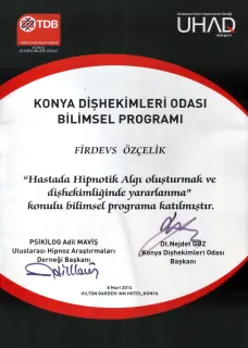 Dt. Firdevs Özçelik profilinde yer alan galeri fotoğrafı.