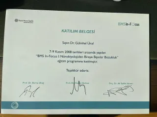 Uzm. Dr. Gülnihal Gökçe Ünal profilinde yer alan galeri fotoğrafı.