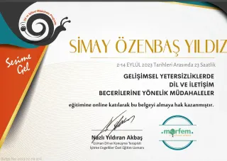 Dkt. Simay Özenbaş Yıldız profilinde yer alan galeri fotoğrafı.