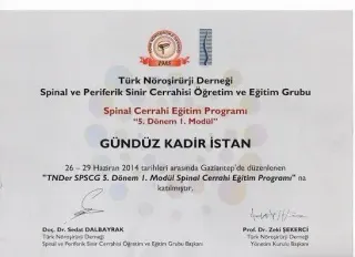 Op. Dr. Gündüz Kadir İstan profilinde yer alan galeri fotoğrafı.