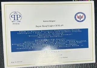 Kl. Psk. Yusuf Çağrı Ceylan profilinde yer alan galeri fotoğrafı.