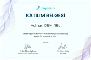 Fzt. Aslıhan Şahin profilinde yer alan galeri fotoğrafı.