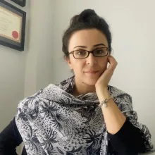 Uzm. Dr. Meral Argun Uslu — Psikiyatri, Bursa. Portre fotoğrafı.