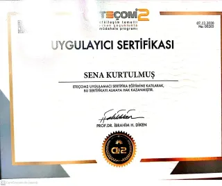 Uzm. Dkt. Sena Toktaş profilinde yer alan galeri fotoğrafı.