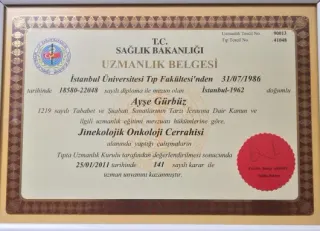 Prof. Dr. Ayşe Gürbüz profilinde yer alan galeri fotoğrafı.
