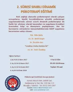Uzm. Psk. İbrahim Sarı profilinde yer alan galeri fotoğrafı.