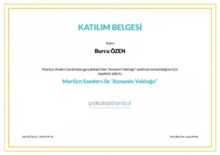 Kl. Psk. Burcu Özen profilinde yer alan galeri fotoğrafı.