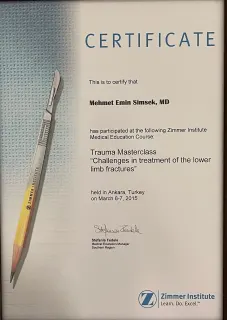 Prof. Dr. Mehmet Emin Şimşek profilinde yer alan galeri fotoğrafı.
