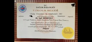 Uzm. Dr. Seyfi Memetali profilinde yer alan galeri fotoğrafı.
