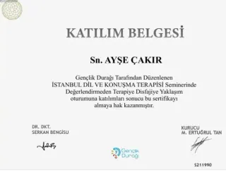Dkt. Ayşe Çakır profilinde yer alan galeri fotoğrafı.