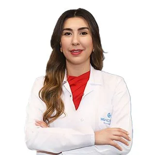 Op. Dr. Merva Tekelek Susaçan — Kadın Hastalıkları Ve Doğum, Kahramanmaraş. Portre fotoğrafı.