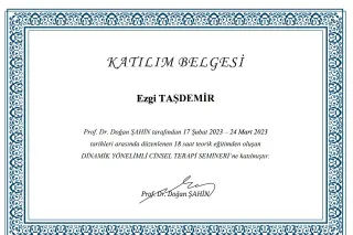 Kl. Psk. Ezgi Taşdemir Işık profilinde yer alan galeri fotoğrafı.