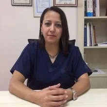 Op. Dr. Demet Ağras — Genel Cerrahi, İzmir. Portre fotoğrafı.