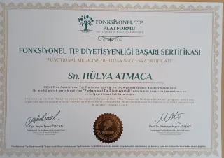 Dyt. Hülya Atmaca profilinde yer alan galeri fotoğrafı.