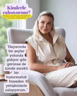 Uzm. Psk. Gülşah Karagöz profilinde yer alan galeri fotoğrafı.