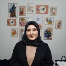 Uzm. Dkt. Feyza Deniz Saman — Dil ve Konuşma Terapisi, Malatya. Portre fotoğrafı.