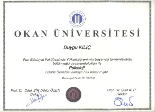 Kl. Psk. Duygu Kılıç profilinde yer alan galeri fotoğrafı.