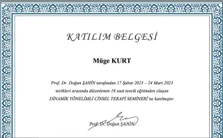 Kl. Psk. Müge Kurt profilinde yer alan galeri fotoğrafı.