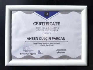 Uzm. Fzt. Ahsen Gülçin Parğan Yıldız profilinde yer alan galeri fotoğrafı.