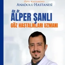 Op. Dr. Alper Şanlı — Göz Hastalıkları, Kastamonu. Portre fotoğrafı.