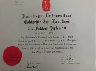 Prof. Dr. Mustafa Behçet Sevin profilinde yer alan galeri fotoğrafı.