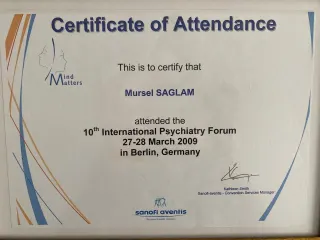 Uzm. Dr. Mürsel Sağlam profilinde yer alan galeri fotoğrafı.