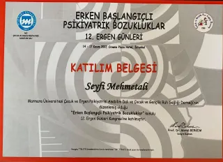 Uzm. Dr. Seyfi Memetali profilinde yer alan galeri fotoğrafı.