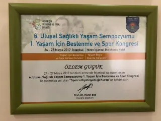 Dyt. Özlem Guguk Alaca profilinde yer alan galeri fotoğrafı.
