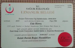 Op. Dr. Eda Çabuk Horoz profilinde yer alan galeri fotoğrafı.