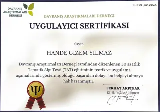 Kl. Psk. Hande Gizem Yılmaz profilinde yer alan galeri fotoğrafı.