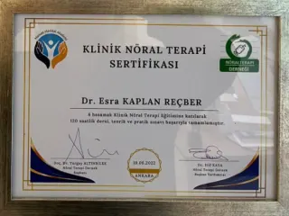 Uzm. Dr. Esra Kaplan Reçber profilinde yer alan galeri fotoğrafı.