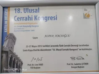 Op. Dr. Alper Hacıoğlu profilinde yer alan galeri fotoğrafı.