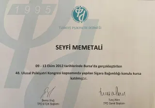 Uzm. Dr. Seyfi Memetali profilinde yer alan galeri fotoğrafı.