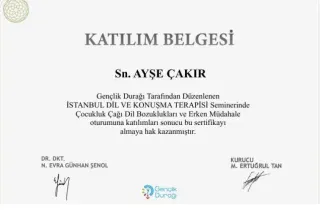 Dkt. Ayşe Çakır profilinde yer alan galeri fotoğrafı.